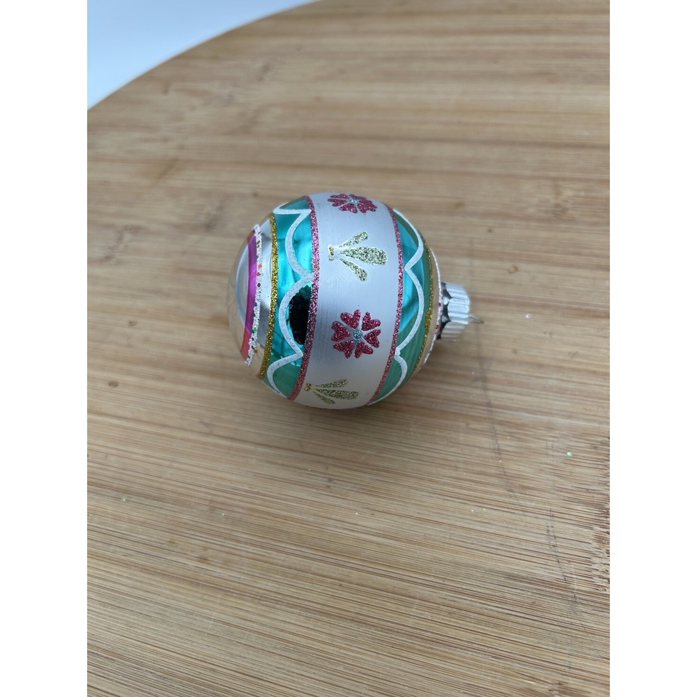 Vintage Shiny Brite‎ Radko Christmas Ball